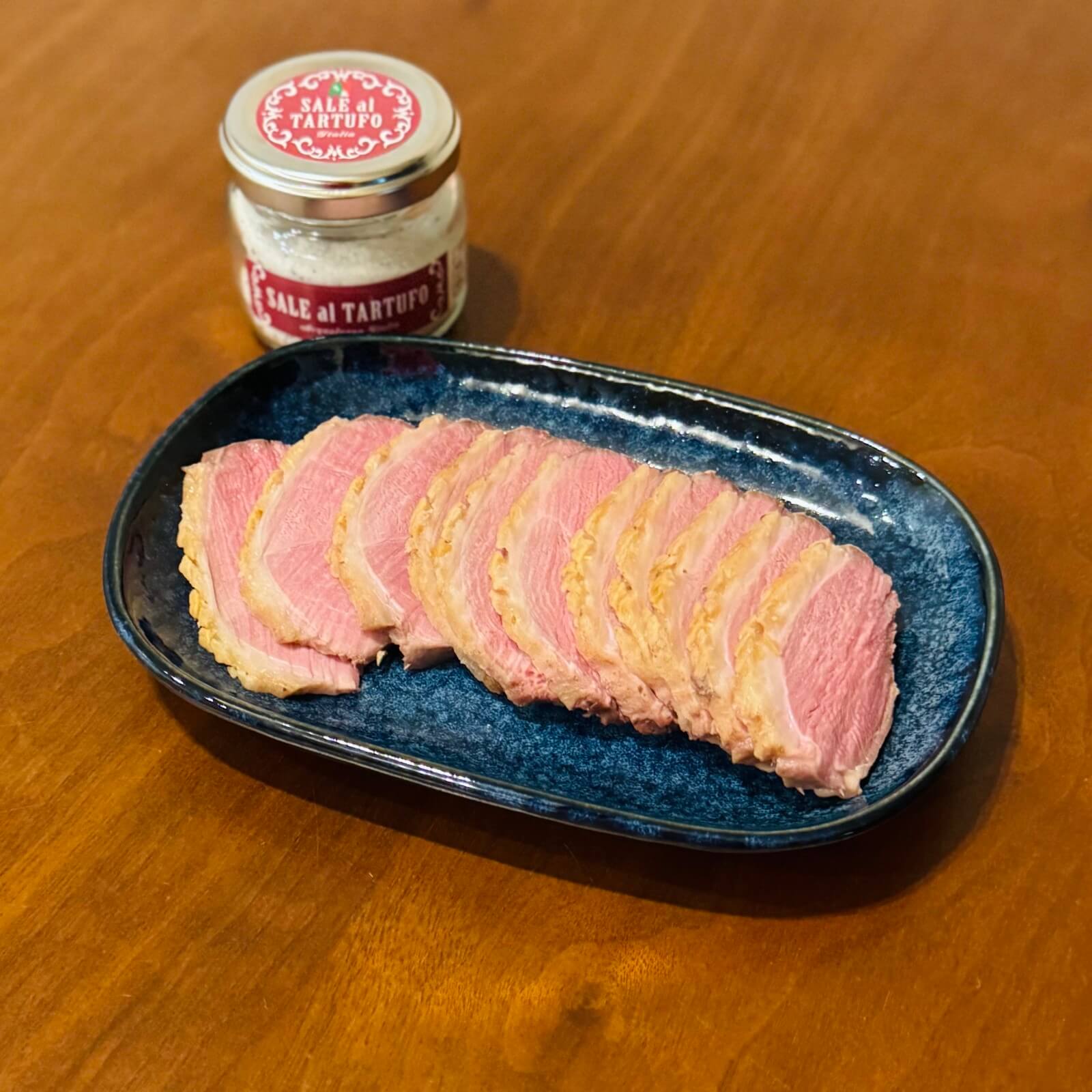 鴨のロースト自家製